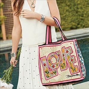 Brighton Retired Love Bug Tote Designed by Tom Clancy